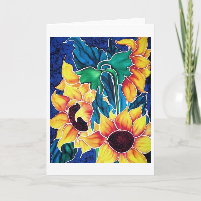Carte Tournesols Sassy (Devant)