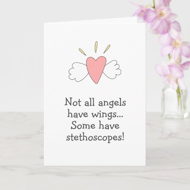 Carte Tous les anges n'ont pas d'ailes Certains ont des  (Orchidée)