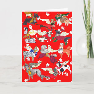 Carte "Tous les chiens sont des anges" Note Card de Gull