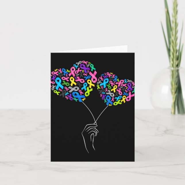 Carte Tous les problèmes de cancer, la sensibilisation C (Devant)