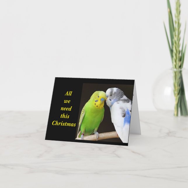 CARTE "TOUT CE DONT NOUS AVONS BESOIN, C'EST UN MALHEURE (Devant)