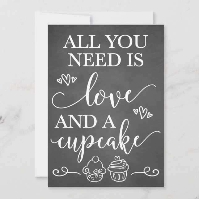 Carte Tout ce dont vous avez besoin est l'amour et un Ma (Devant)