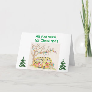 CARTE TOUT CE DONT VOUS AVEZ BESOIN POUR NOËL EST UNE CA