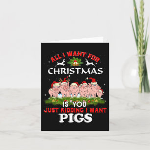 Carte Tout Ce Que Je Veux Pour Noël, C'Est Un Chandail V