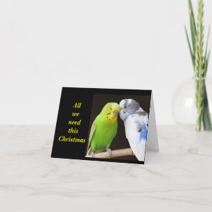 CARTE "TOUT CE QU'IL NOUS FAUT, C'EST DU GUI"