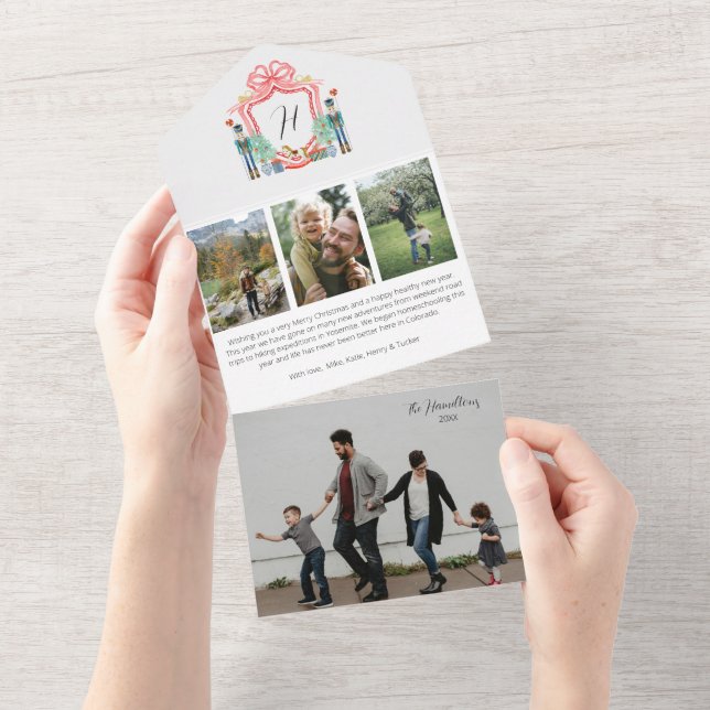 Carte tout-en-un photo Nutcracker (Déchirure)