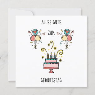 Carte Tout le bien à l'anniversaire