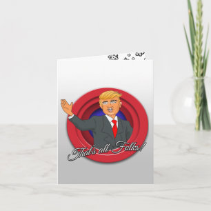 Carte Tout vient de Donald Trump