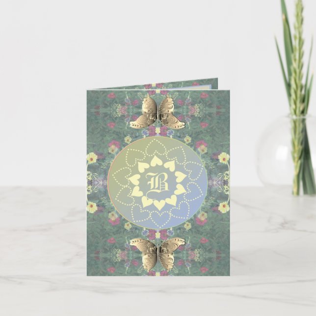 Carte Toutes les occasions Floral Mandala (Devant)