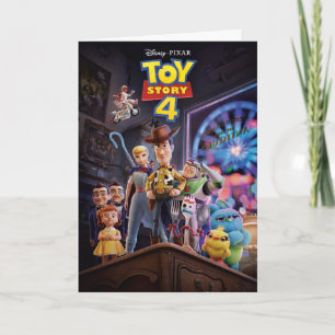 Carte Toy Story 4 Antiquités Boutique Poster de théâtr