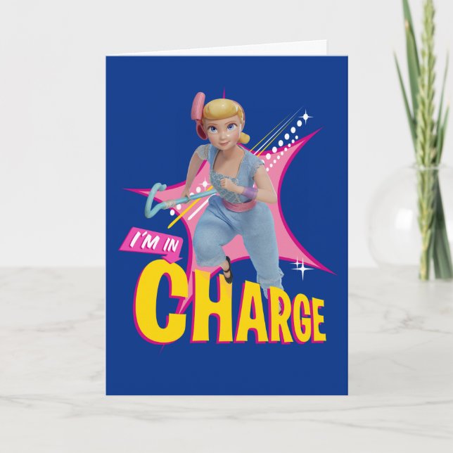 Carte Toy Story 4 | Bo Peep "Je suis responsable" (Devant)