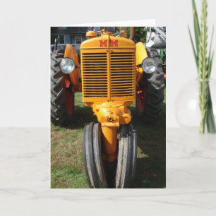 Carte Tracteur antique