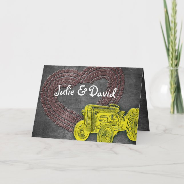 Carte Tractor Love Valentine (Devant)