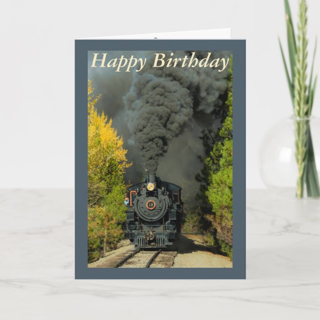 Carte Train à vapeur (Devant)