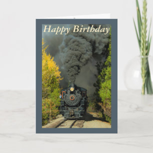Carte Train à vapeur