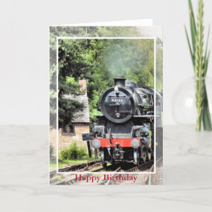 CARTE TRAIN À VAPEUR