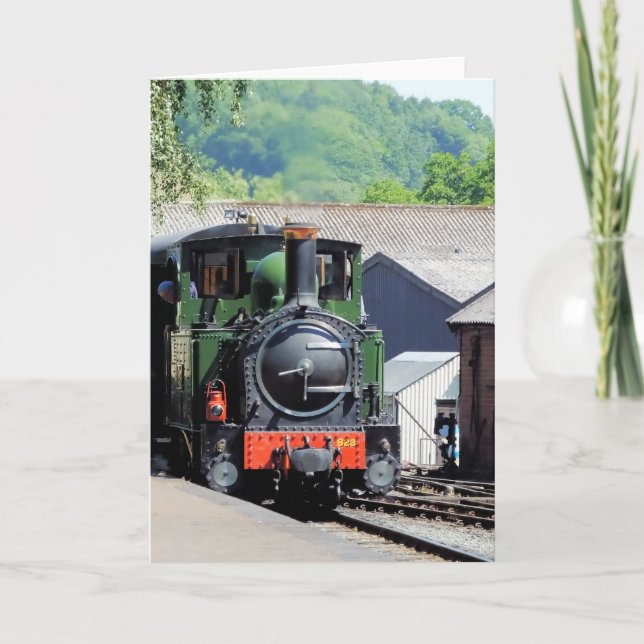 CARTE TRAIN À VAPEUR (Devant)