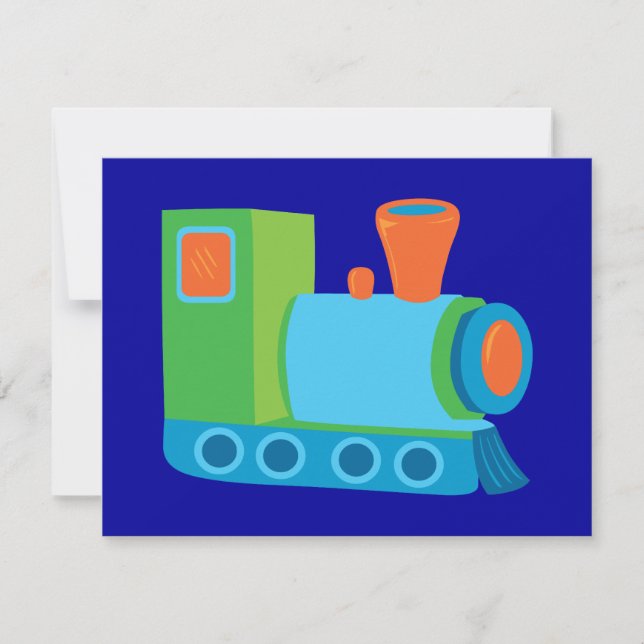 Carte Train Cute Choo Choo (Devant)