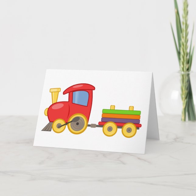 Carte Train de dessin (Devant)