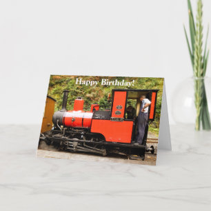 CARTE TRAINS À VAPEUR