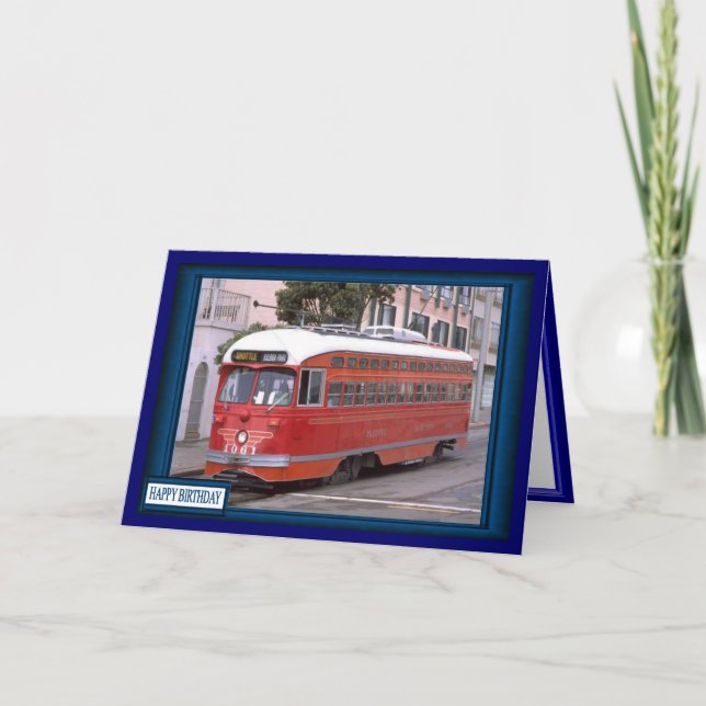 Carte Tramway de ville classique (Devant)