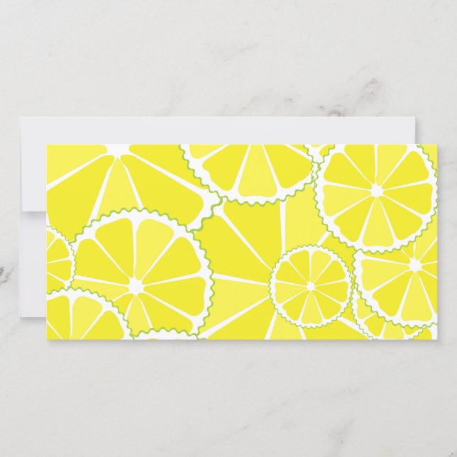 Carte Tranches de citron (Devant)