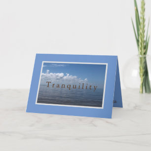 Carte Tranquillité