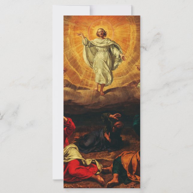 Carte Transfiguration de Jésus-Christ (Devant)