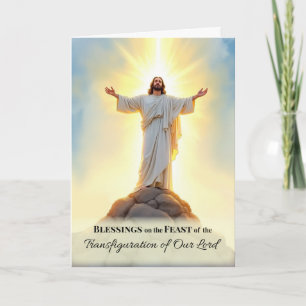 Carte Transfiguration du Seigneur Dieu de Paix Bénédicti