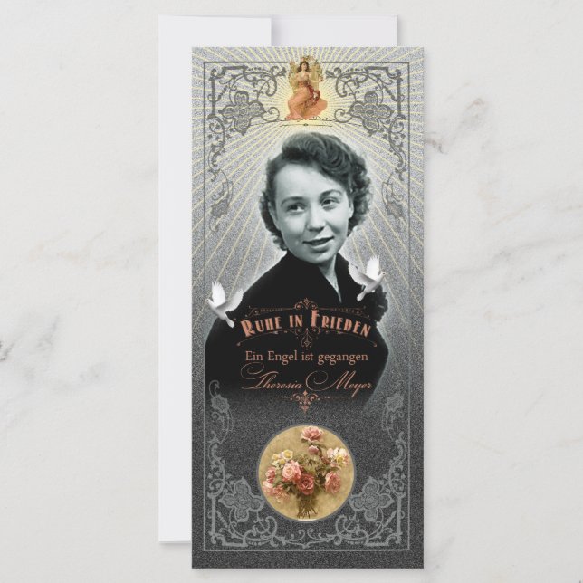 Carte Trauerkarte Mama (Devant)