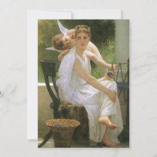 Carte Travail interrompu par Bouguereau, Angel Portrait