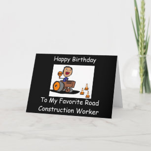 Carte Travailleur de la construction routière