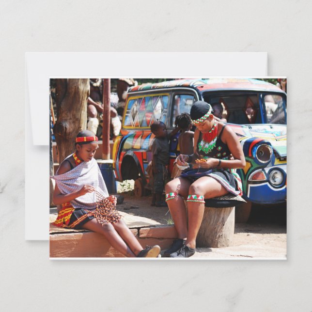 Carte Travailleurs de perles (Devant)