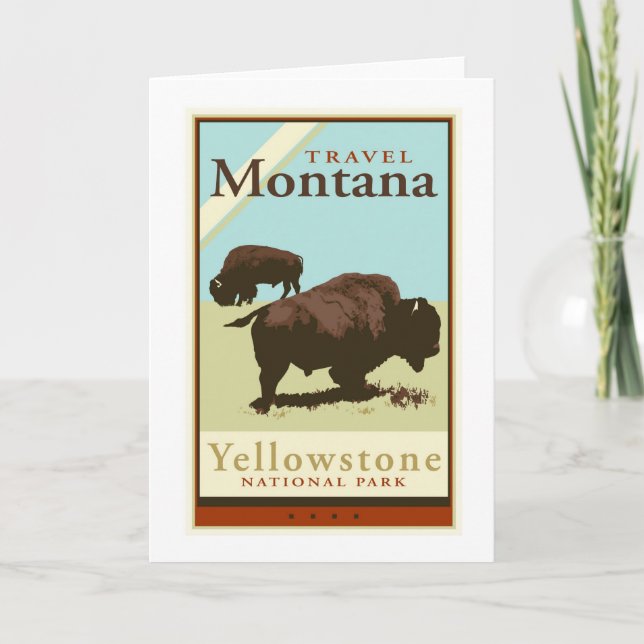 Carte Travel Montana (Devant)