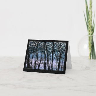 Carte Trees et Sun Sparkles