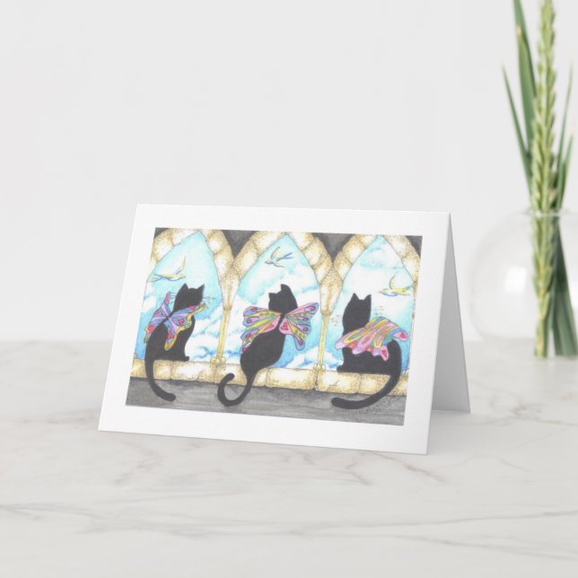 Carte Tres Gatos… 3 chats (Devant)