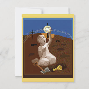 Carte Trésor dans un champ