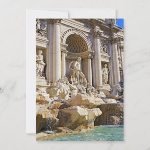 Carte Trevi fountain