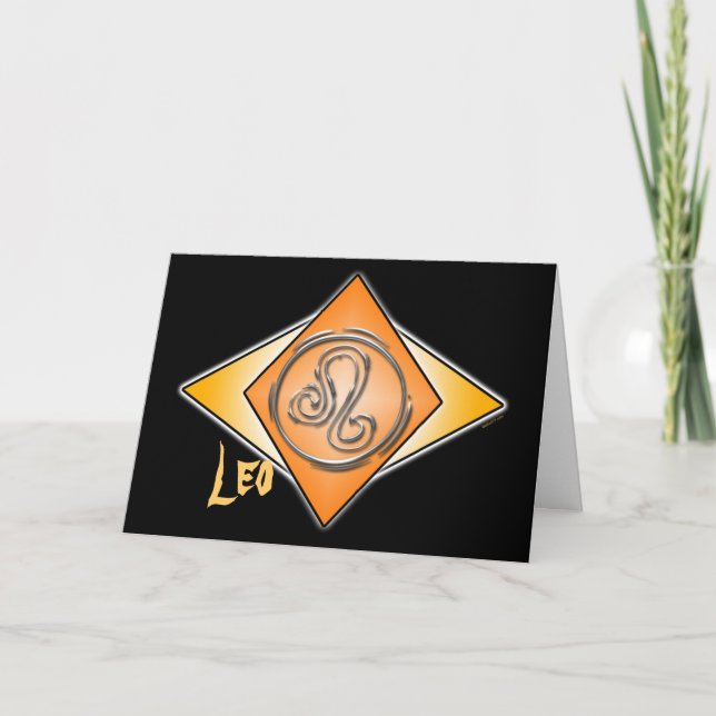 Carte triangles Leo (Devant)