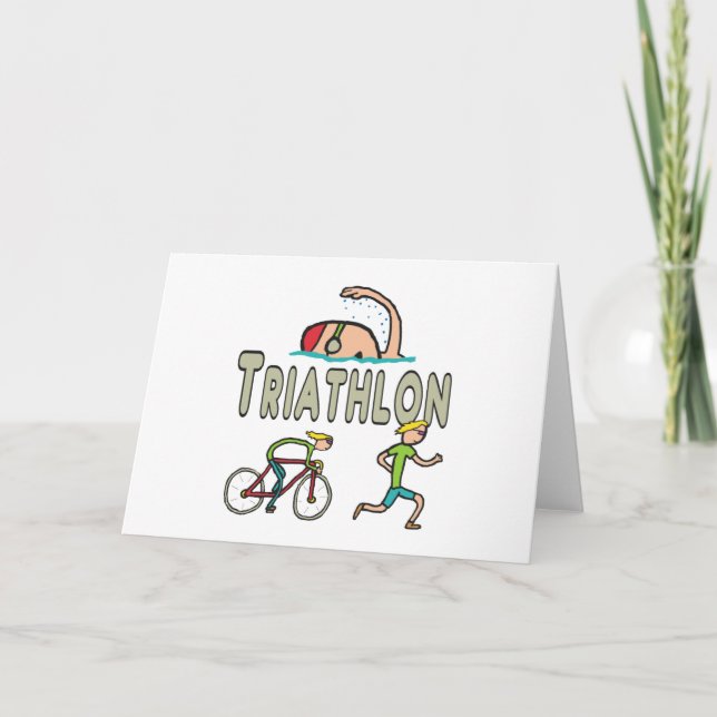 Carte Triathlon (Devant)