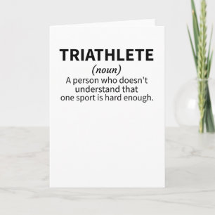 Carte Triathlon Lover Toxits