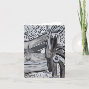 Carte Tribal Fusion Note Card