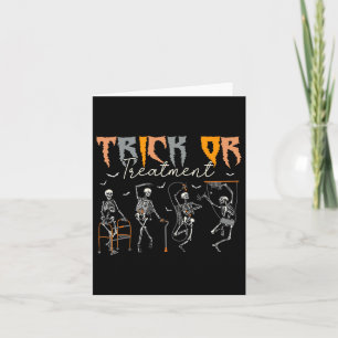 Carte Trick Ou Traitement Pt Thérapeutique Physique Thér
