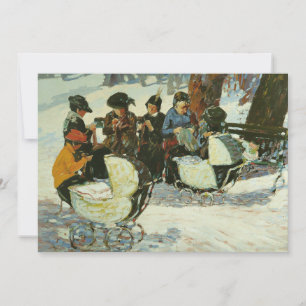 Carte Tricot pour les soldats George Luks