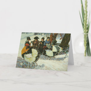 Carte Tricot pour les soldats George Luks