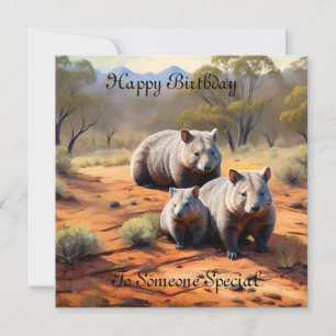 Carte Trio Extérieur : Wombat Wanderers,
