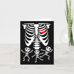 Carte Trippy Vaporwave Boo Ghost Halloween Cancer du sei