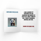 Triste Panda pense à toi