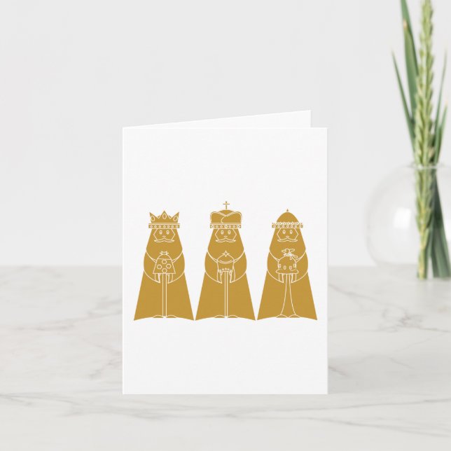 Carte Trois hommes sages (Devant)