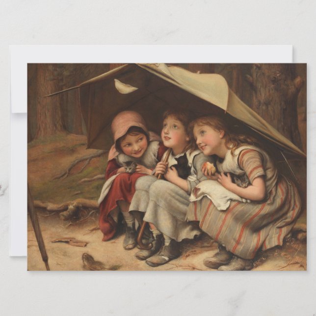 Carte Trois petits chatons (par Joseph Clark) (Devant)